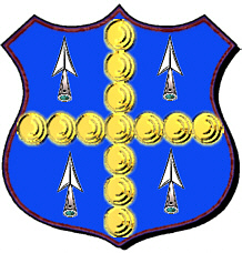 Johnson coat of arms - English