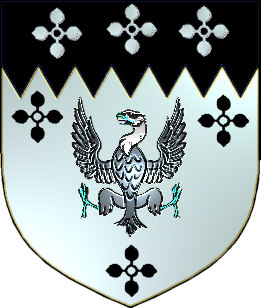 White Scottish coat of arms