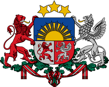 Coat of Arms for Latvia
